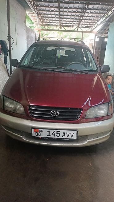 Унаа сатуу: Toyota Ipsum: 1997 г., 2 л, Кол менен иштөөчү, Бензин, Вэн/Минивэн — 8
