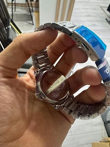Классические часы: Классические часы часы, Casio, Титан, Турция, Водонепроницаемые, Мужские, Новый — 2