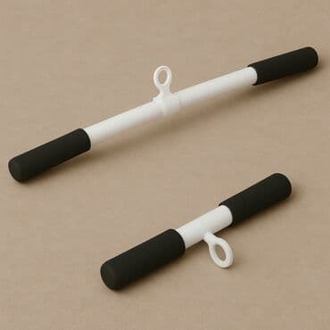 тренировочные петли: Тренажерная ручка для тяги с нейтральным хватом. Изготовлена из — 1