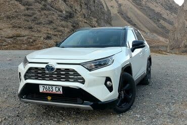 спортивные авто: Toyota RAV4: 2019 г., Гибрид, Кроссовер — 1