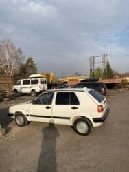 полированная машина: Volkswagen Golf: 1987 г., Хетчбек — 1