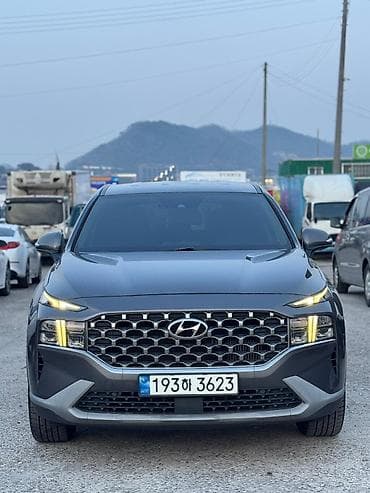 капот vitz: Hyundai Santa Fe: 2022 г., 2.2 л, Автомат, Дизель, Кроссовер — 2