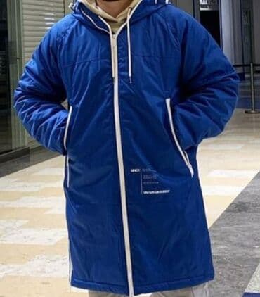 дом вещи: Мужская куртка, 2XL, House, Б/у, цвет - Синий, Платная доставка — 1
