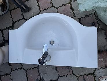 Трубы: Раковина для ванной, Особенности: Глянцевое, Овальная форма, Материал: Керамика — 5