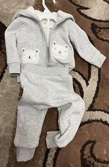 вязанный костюмчик: Комплект, цвет - Желтый — 2