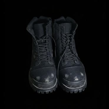 Ботинки: Мужские ботинки, 42, Balenciaga, Б/у, цвет - Черный, Самовывоз — 1