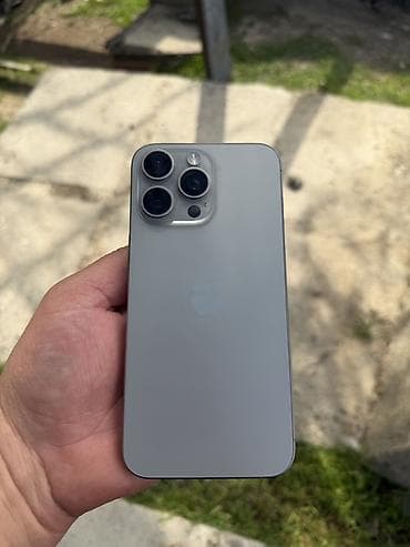 модемы бу: IPhone 15 Pro, Б/у, 256 ГБ, Natural Titanium, 85 % — 2