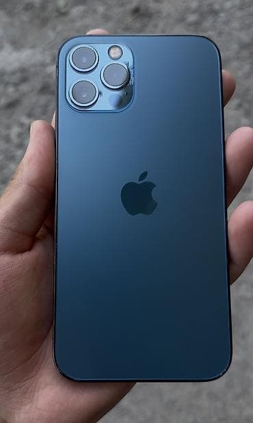vr ps4: IPhone 12 Pro, Б/у, 128 ГБ, Pacific Blue, Зарядное устройство, Чехол, 80 % — 1