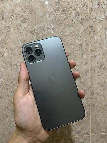 IPhone 12 Pro Max, Б/у, 256 ГБ, Графит, Кабель, 78 %