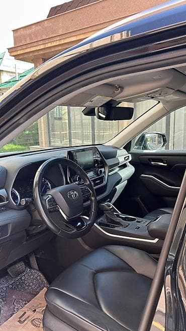 добовое стекло: Toyota Highlander: 2021 г., 2.5 л, Автомат, Гибрид, Кроссовер — 3