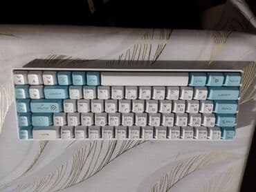 a 23: Клавиатура, Мембранная, Bluetooth подключение, Размер: 60% — 1