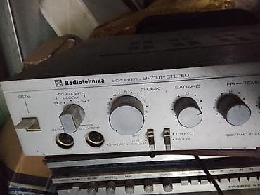 mic mini: Стереоусилитель Radiotehnika У-7101 - Классический советский — 1