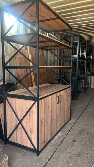 оборудование для бутика: Стеллаж Для игрушек, Лофт, 2000 см * 1000 см * 380 см, 
Новый — 141