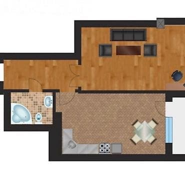 2 комнаты, 54 м², Элитка, 11 этаж, ПСО (под самоотделку) — 3