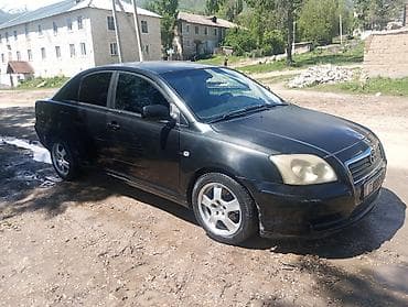 арзан авто уналар: Toyota Avensis: 2003 г., 1.8 л, Кол менен иштөөчү, Бензин, Седан — 5