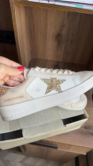 обувной: Кроссовки, 39, 40, 39.5, Golden Goose, Новый, цвет - Белый, Бесплатная доставка — 3