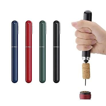 консервный нож: Набор для вина Self‑Pull Corkscrew Set — открой, подай и сохрани — 4