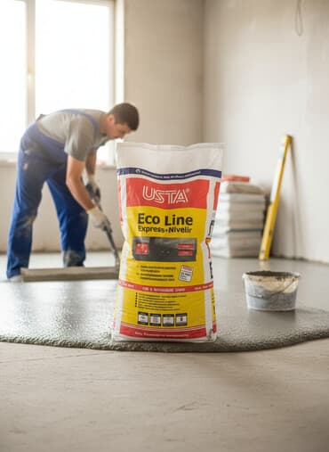 соль технический: USTA Eco Line Express+Nivelir — быстротвердеющая гипсовая — 1