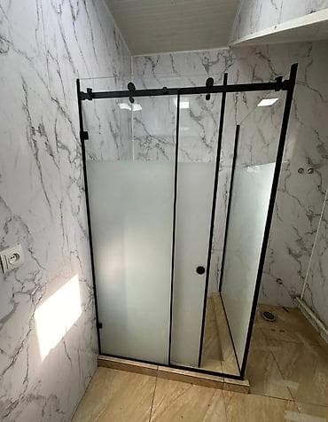 мебел жасайбыз: Стеклянные конструкции для ванной и интерьера - Душевые кабины на — 4