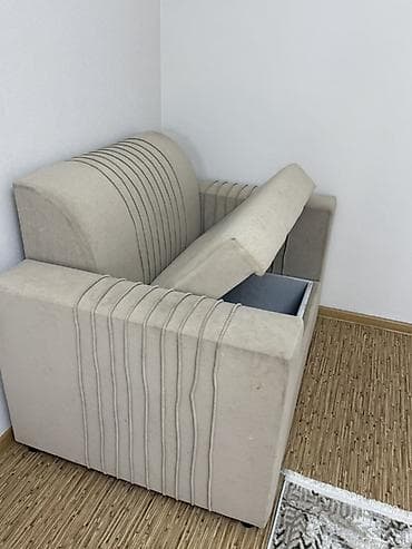 мебель детский сад: Кресло-кровать, Б/у, Односпальный, Самовывоз, цвет - Бежевый — 1