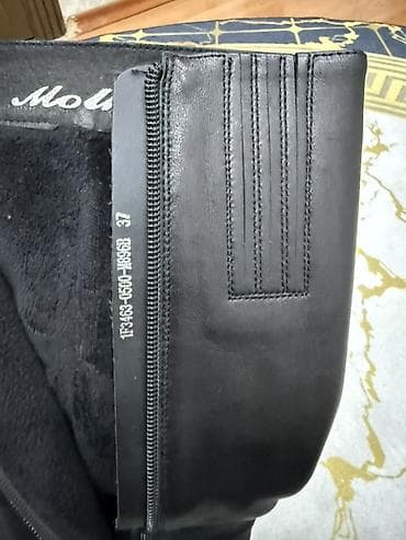 Сабо: Высокие женские сапоги Molka на тонком изящном каблуке. - Цвет — 4