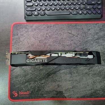 видеокарты nvidia geforce: Видеокарта, Новый, Gigabyte, GeForce RTX, 8 ГБ, Для ПК — 7