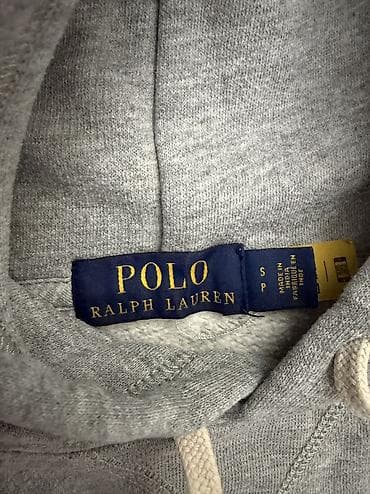 mind error: Polo Ralph Lauren Gray Hoodie, Поло Ральф Лорен Худи Серый — 3