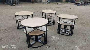 турецкая мебель бишкек: Кухонный стол и стул, Новый, Самовывоз, Бесплатная доставка, Платная доставка — 3