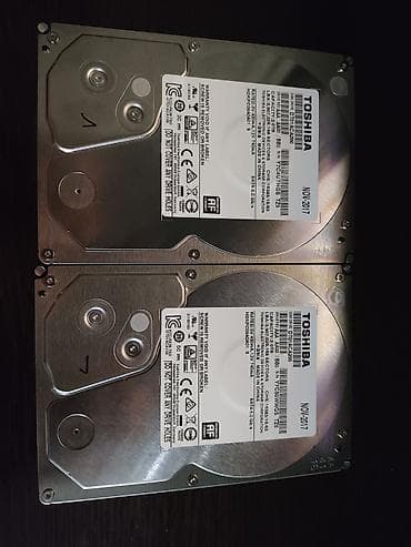Накопитель для ПК, Б/у, Toshiba, HDD, 2 ТБ, 3.5", Для ПК