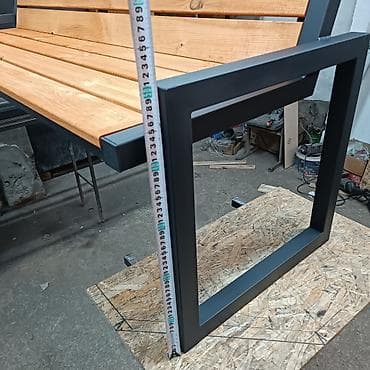 домашние одежды: Комплект садовой мебели, Дерево — 6