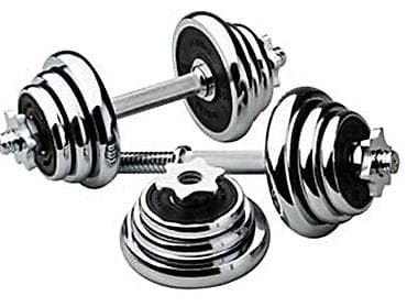 Гантели металлические разборные. Эти гантели подойдут для самых разных