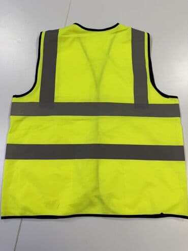 строительный жилет: Светоотражающий жилет повышенной видимости - Цвета: лимонно‑жёлтый и — 5
