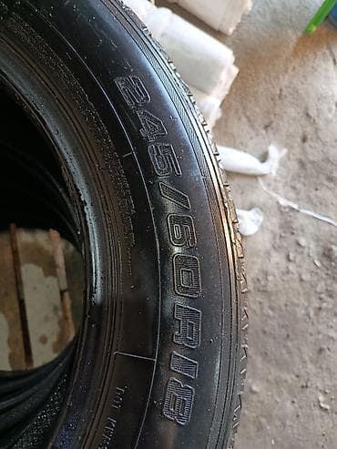 suv: Летние шины 245/60 R18 6000сом за 4шт, состояние 50-60% - Размер — 2