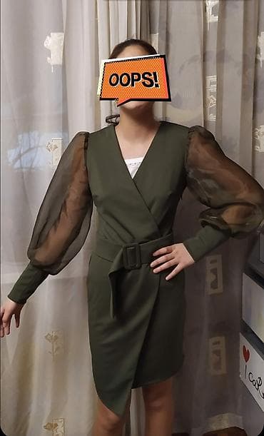 Вечернее платье, С рукавами, M