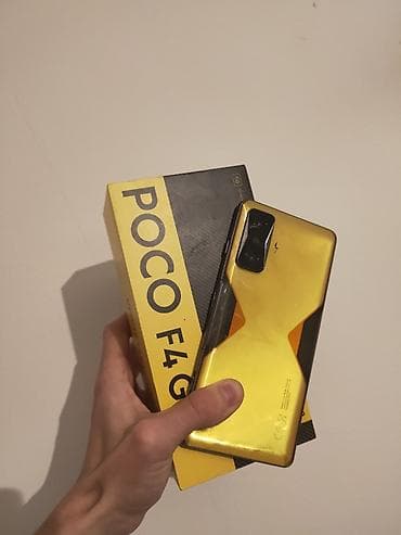 Poco F4 GT, Б/у, 128 ГБ, цвет - Золотой, 2 SIM