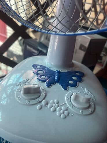 вентилятор для компьютера: Вентилятор Настольный, Лопастной — 4