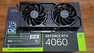 Oldsmobile: Видеокарта, Б/у, Galax, GeForce RTX, 8 ГБ, Для ПК — 1