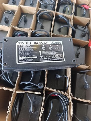 ноуты: Блоки питания Loadus RQ-12012F - Выход: 12 В, 10 А (DC) - Вход: AC — 2