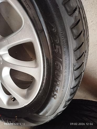 диска на акорд: Колеса в сборе 225 / 60 / R 16, Лето, Комплект, Легковые, Литые, отверстий - 5 — 6