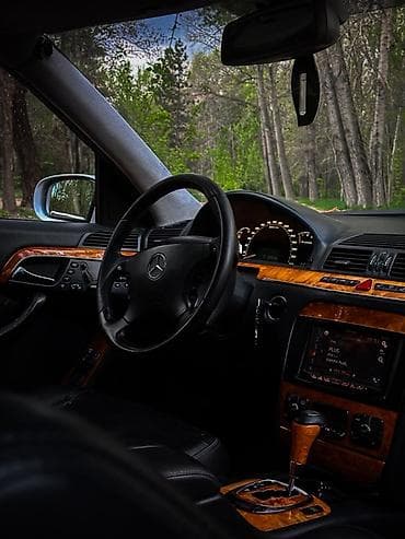 w211 e55: Mercedes-Benz S-Class: 2002 г., 5 л, Автомат, Бензин, Седан — 3