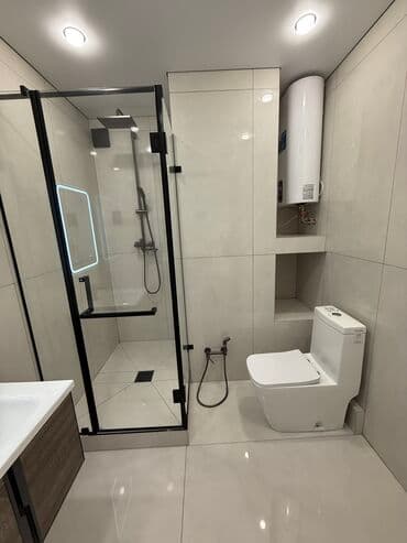 квартира ак босого без хозяина: 2 бөлмө, 78 кв. м, Элитка, 11 кабат, Дизайнердик ремонт — 14