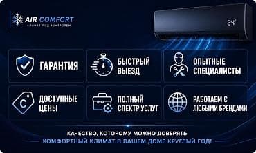 Услуги: Профессиональные услуги по кондиционерам — AIR COMFORT - Установка — 2