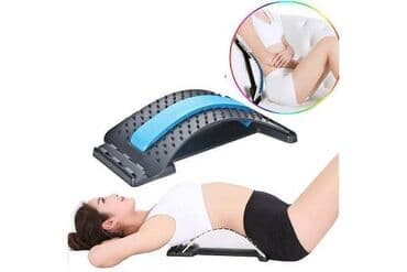 Nemekg-гаджеты: Тренажер мостик для растяжки спины и снятия нагрузки с позвоночника at lalafo.kg Nemekg-гаджеты: Тренажер мостик для растяжки спины и снятия нагрузки с позвоночника