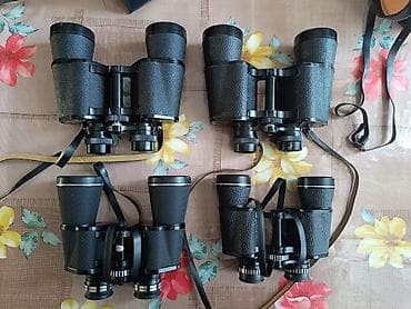 Привезены из Германии. Бинокли порро-схемы с центральной фокусировкой