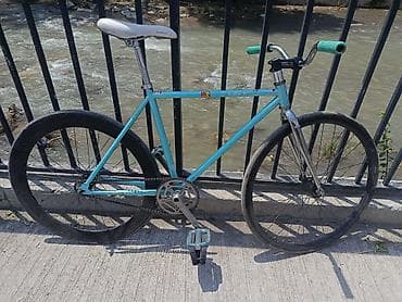 фикс fixed gear: Шоссейный велосипед, Рама M (156 - 178 см), Б/у — 2