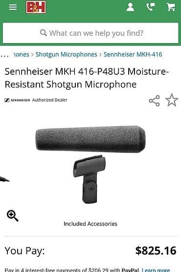 airpods pro node: Sennheiser MKH 416. Open box. Легендарный профессиональный — 3