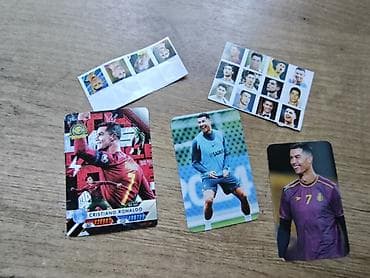 роналдо форма: Набор коллекционных карточек и мини-стикеров с Криштиану Роналду. В — 1