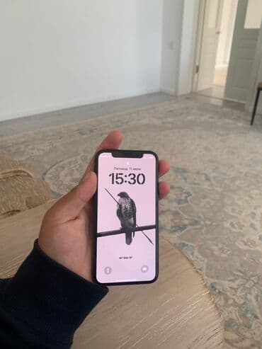 apple watch часы цена: IPhone X, Колдонулган, 256 ГБ, Кара, Кулакчындар, 100 % — 5