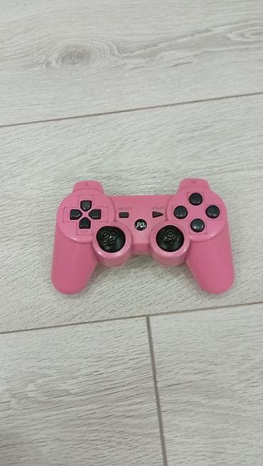 Консолдор үчүн аксессуарлар: ПРОДАМ ГЕЙМПАД PS3 РОЗОВЫЙ НА ЗАПЧАСТИ - 400 СОМ Состояние:Не рабочий — 2