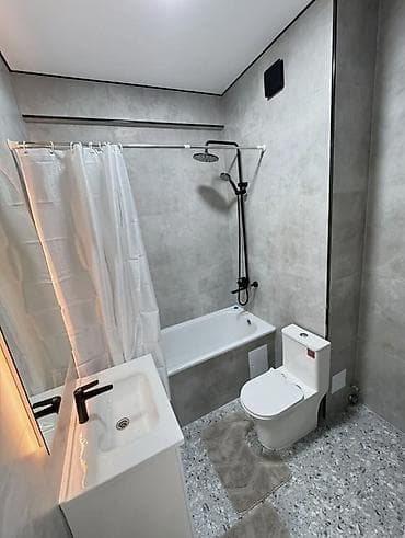 Батирлер: 1 бөлмө, 40 м², Жал мкр (а.и. Жогорку, Ортоңку, Төмөнкү) Элитка, 3 кабат, Дизайнердик оңдоо — 7